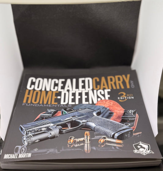 USCCA CONCEALED CARRY AND HOME DEFENSE FUNDAMENTALS BOOK
