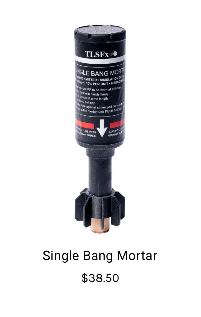 Basic Mortarman Distraction Device course